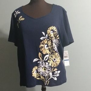 Alfred dunner t-shirt NWT
